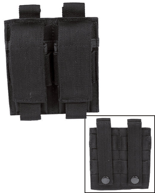 Mil-Tec Magazine Pouch 2-Magazine Black