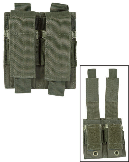 Mil-Tec Pouch 2 Magazines, Olive