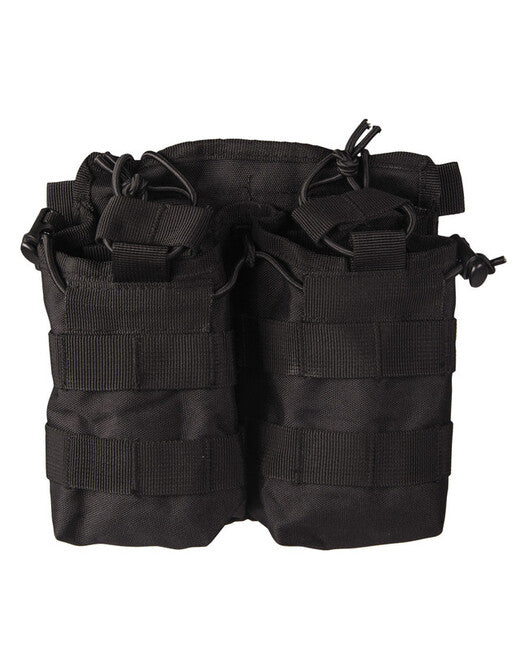 Mil-Tec Double Magazine Pouch M4/M16, Black