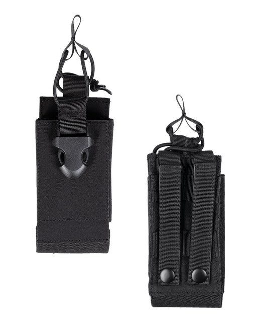 Mil-Tec MOLLE Open Holster for Transceiver, Black