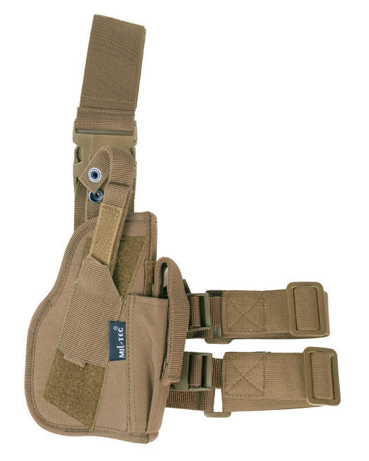 Mil-Tec Pistol Holster Thigh Right Coyote