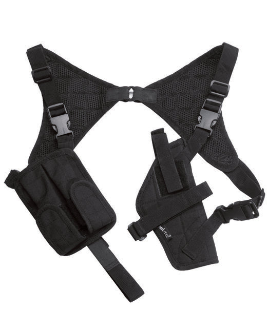 Mil-Tec Shoulder Holster Concealed Carry Pistol, Black