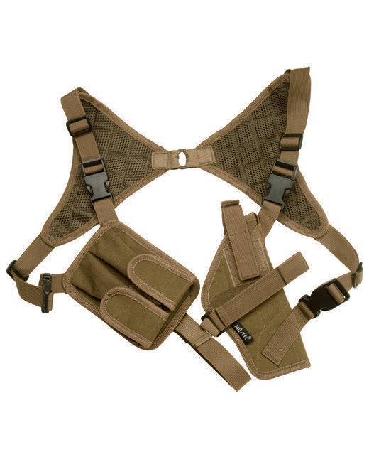 Mil-Tec Armpit Pistol Holster for Concealed Carry, Coyote