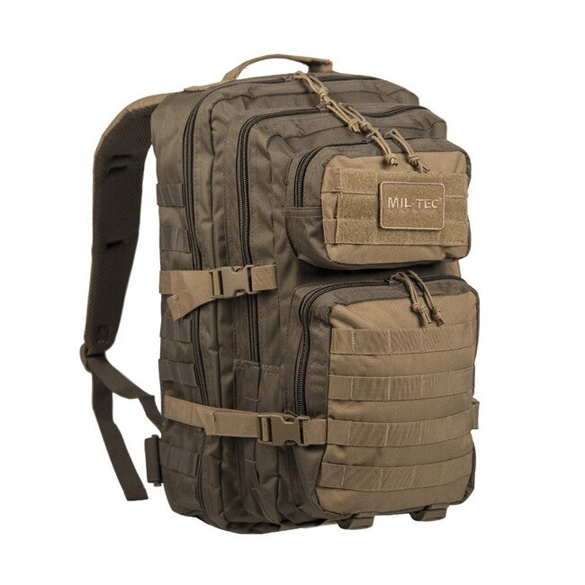 Mil-Tec Ranger Green/Coyote US Assault Backpack Large
