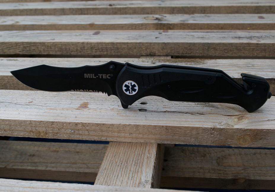 Mil-Tec Medical Folding Knife 440/G10, 27.5cm