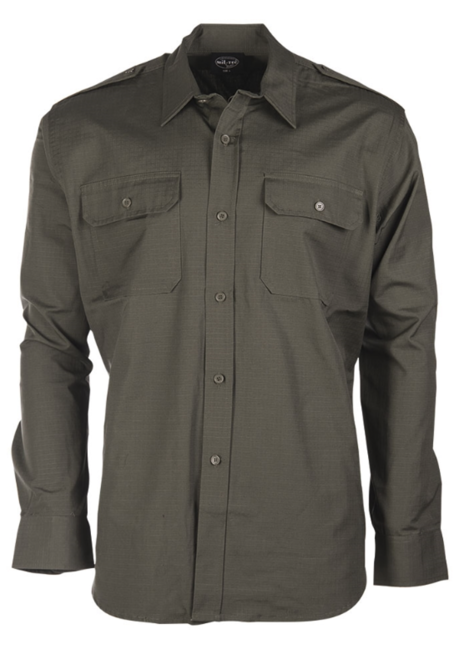 Mil-Tec Ripstop Long Sleeve Shirt
