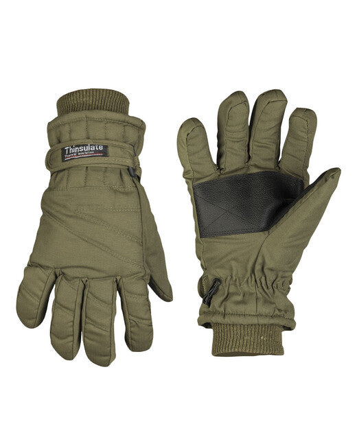 Mil-Tec Thinsulate Gloves, Olive
