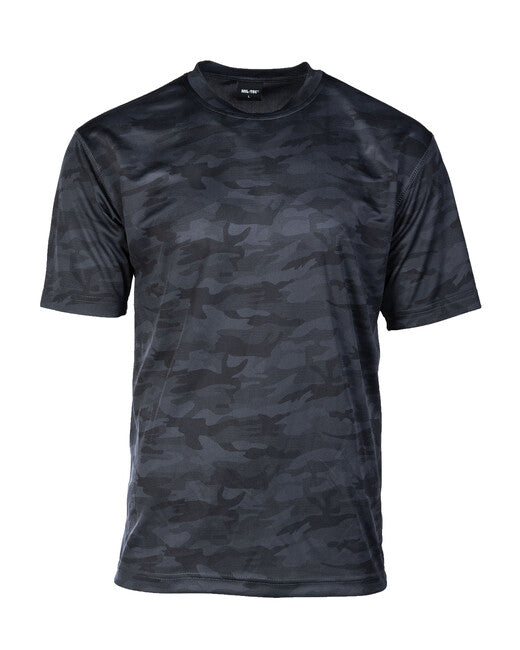 Mil-Tec Quick-Dry T-Shirt, Dark Camo