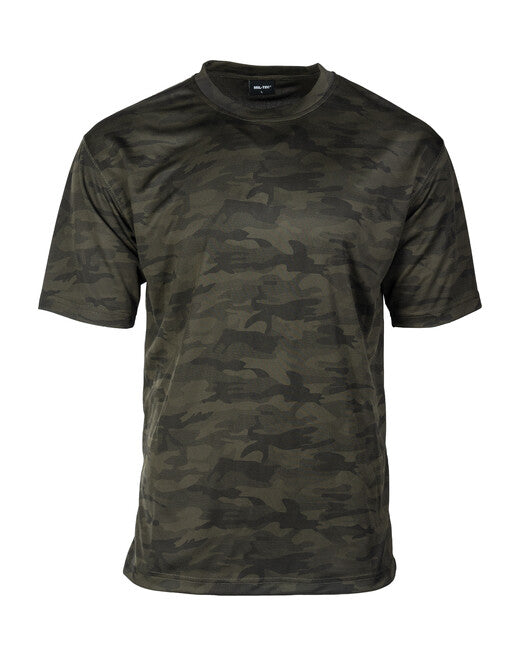 Mil-Tec Quick-Dry T-Shirt, Woodland