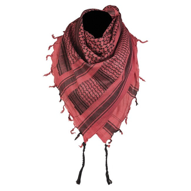 Mil-Tec Shemagh Scarf, Red-Black