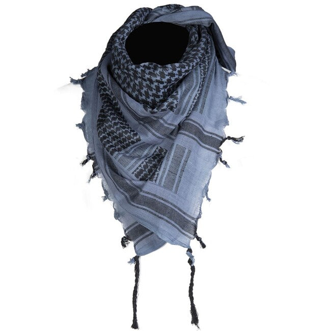 Mil-Tec Shemagh Scarf, Navy Blue-Black