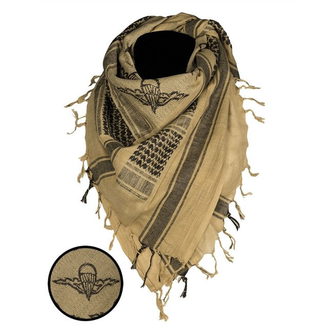 Mil-Tec SHEMAGH Paratrooper, Coyote/Black
