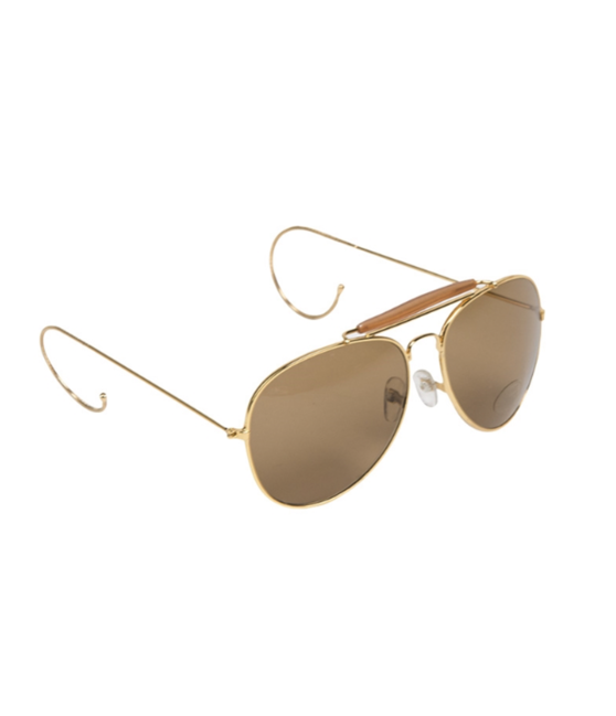 Mil-Tec Air Force Sunglasses, Brown