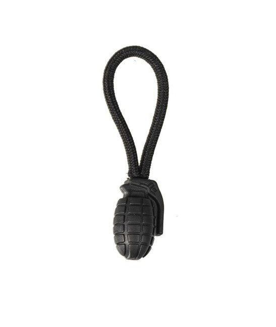 Mil-Tec Zipper Pulls Grenade 5pcs, Black