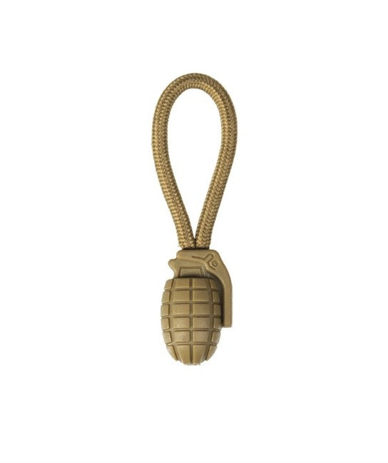 Mil-Tec Zipper Pulls Grenade 5pcs, Coyote