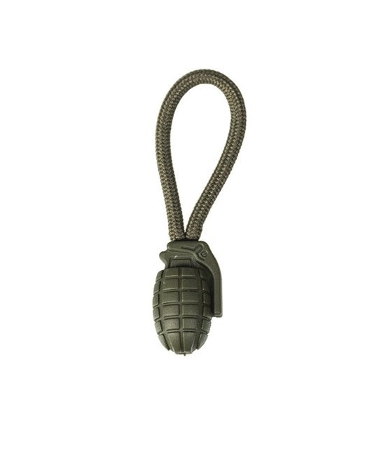 Mil-Tec Zipper Pulls Grenade 5pcs, Olive