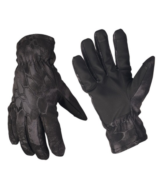 Mil-Tec Softshell Thinsulate™ Gloves, Mandra Night