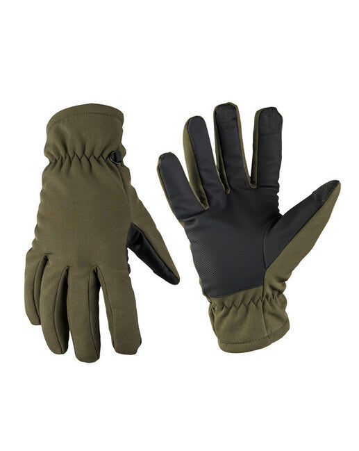 Mil-Tec Softshell Thinsulate™ Gloves, Olive