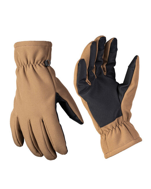 Mil-Tec Softshell Gloves Thinsulate™ Dark Coyote