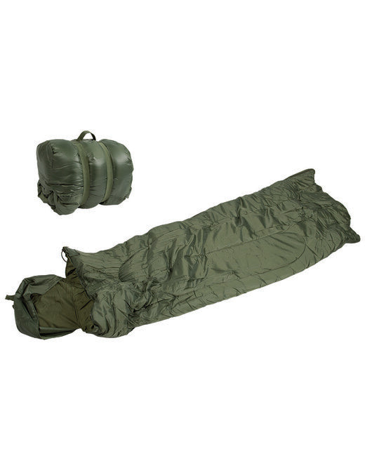 Mil-Tec Pilot Sleeping Bag, Olive, +/- 0°C