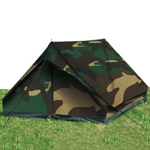 Mil-Tec MINI PACK SUPER Tent for 2 Persons, Woodland