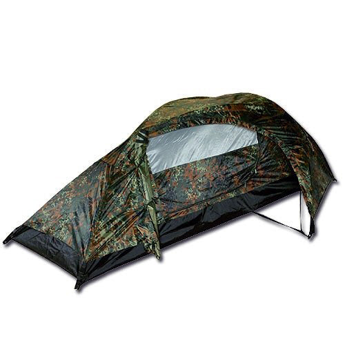 Mil-Tec RECON Tent for 1 Person, Flecktarn