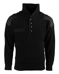 Mil-Tec Austrian ALPIN Sweater, Black