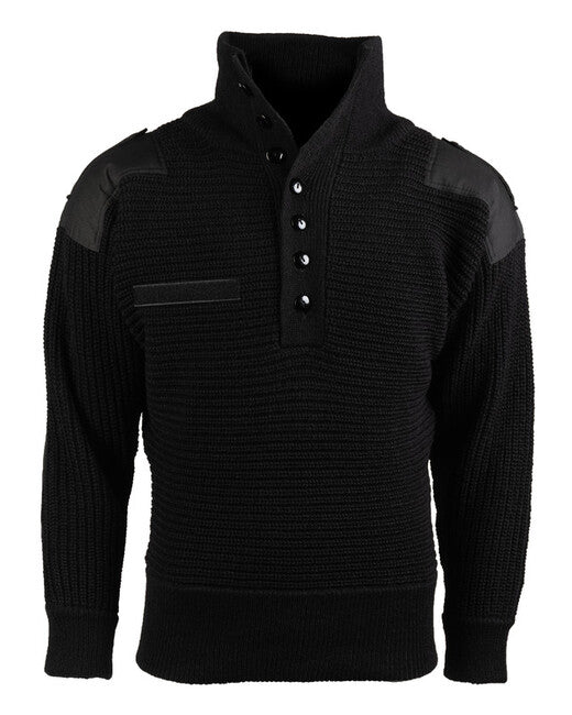 Mil-Tec Austrian ALPIN Sweater, Black