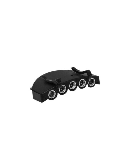 Mil-Tec Cap Light 5 LED, Black
