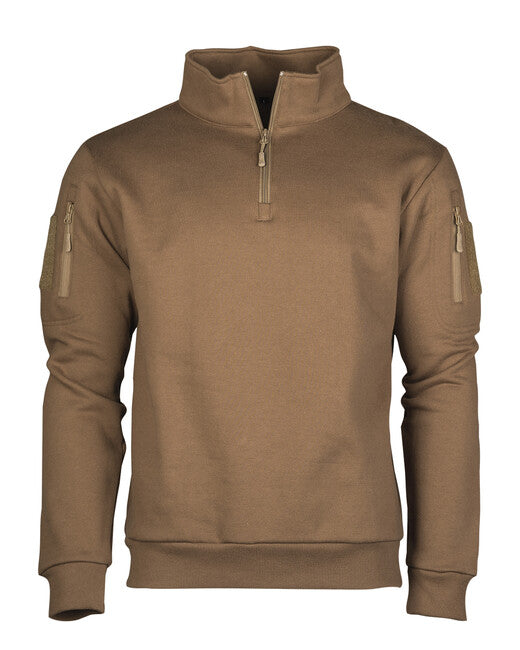 Mil-Tec Tactical Sweatshirt, Dark Coyote