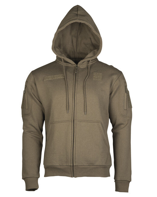 Mil-Tec Tactical Fleece Hoodie, Ranger Green