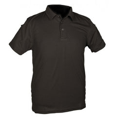 Mil-Tec Tactical Polo Shirt, Black