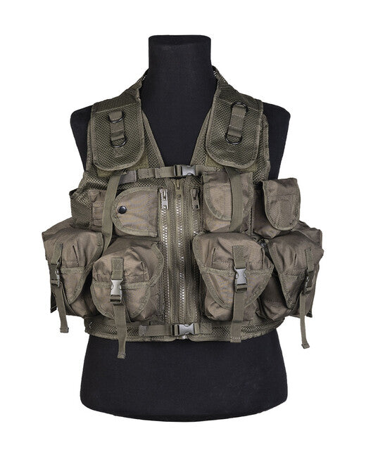 Mil-Tec Tactical Vest (9 Pockets)