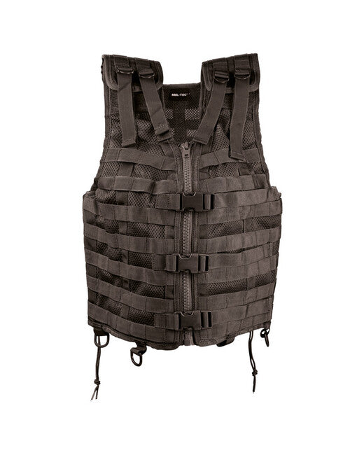 Mil-Tec Modular System Tactical Vest, Black