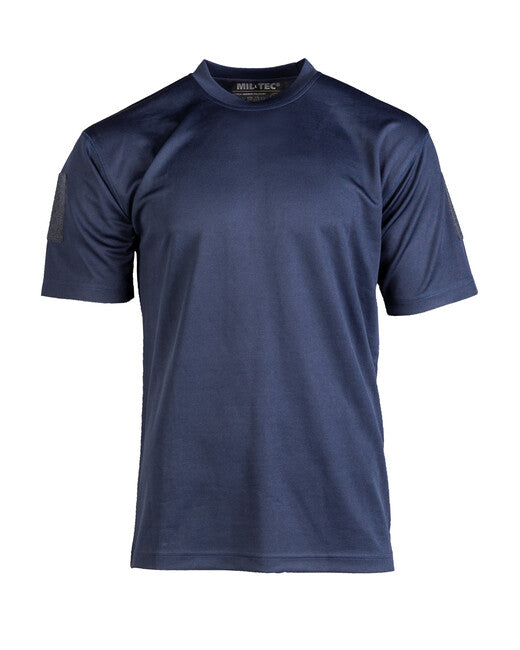 Mil-Tec Tactical Quick-Dry T-Shirt, Navy Blue