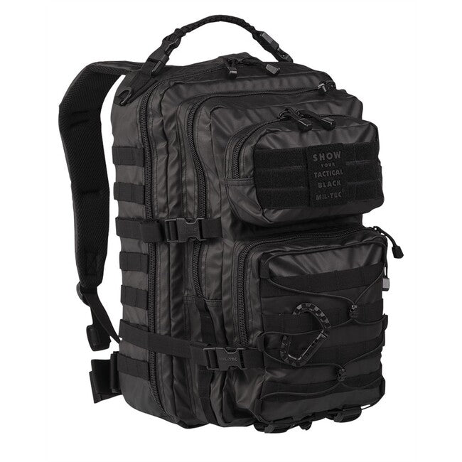 Mil-Tec US Assault Large Tactical Backpack, Black