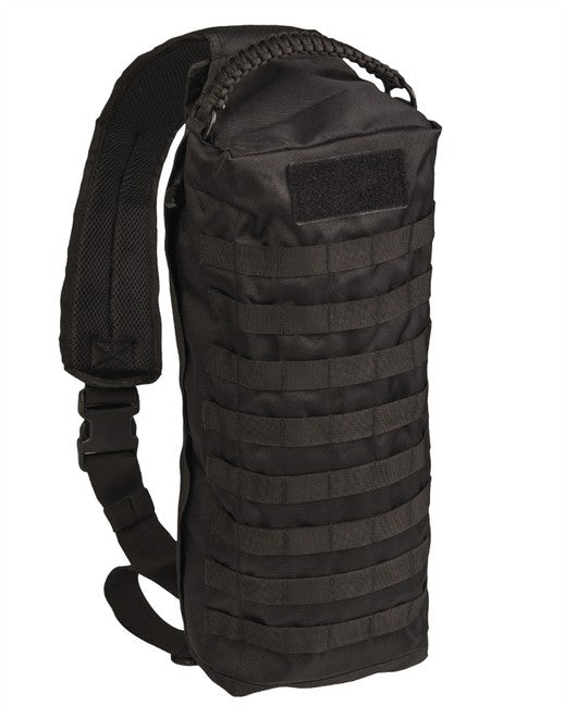 Mil-Tec Tanker Backpack Single Strap, Black 15L