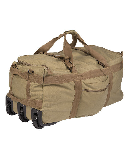 Mil-Tec Rolling Bag/Backpack, Coyote