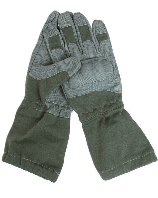 Mil-Tec Heat-Resistant Gloves, Foliage