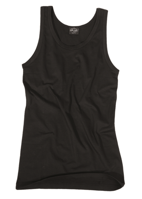 Mil-Tec Men's Tank Top, Black