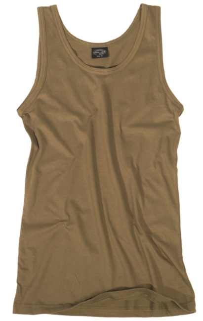 Mil-Tec Men's Tank Top, Coyote