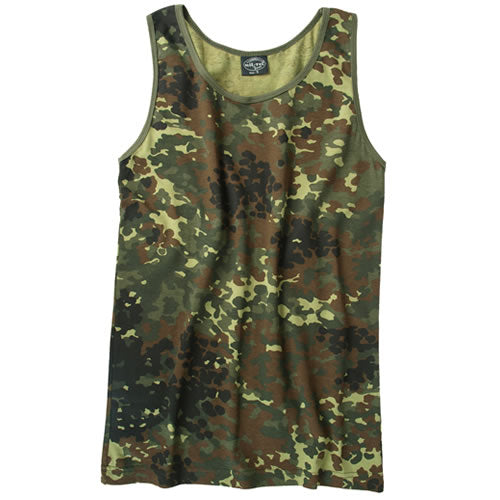 Mil-Tec Tank Top Men's, Flecktarn