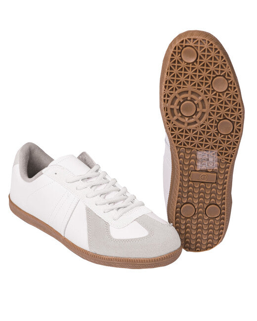 Mil-Tec Sports Indoor Shoes BW Style, White