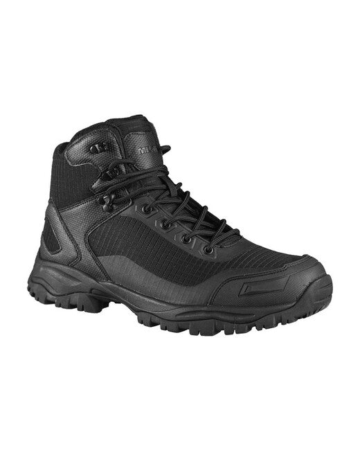 Mil-Tec Lightweight Tactical Boots, Black, Size 10