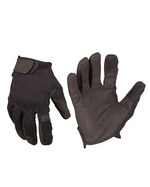 Mil-Tec Touch Tactical Gloves, Black