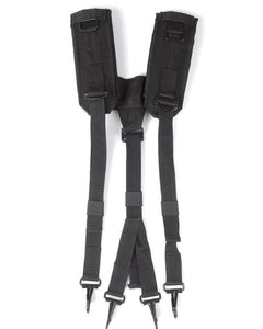 Mil-Tec US LC2 Suspenders, Black