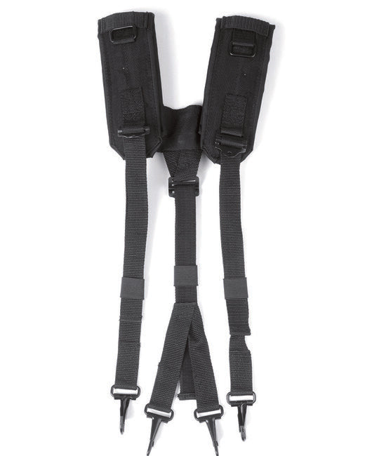 Mil-Tec US LC2 Suspenders, Black