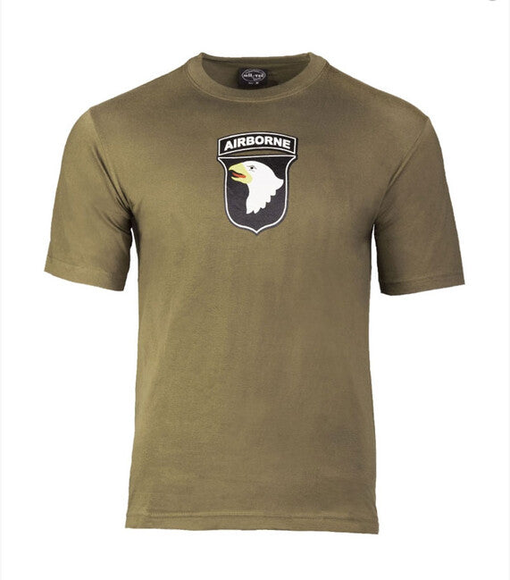 Mil-Tec Airborne T-Shirt, Olive