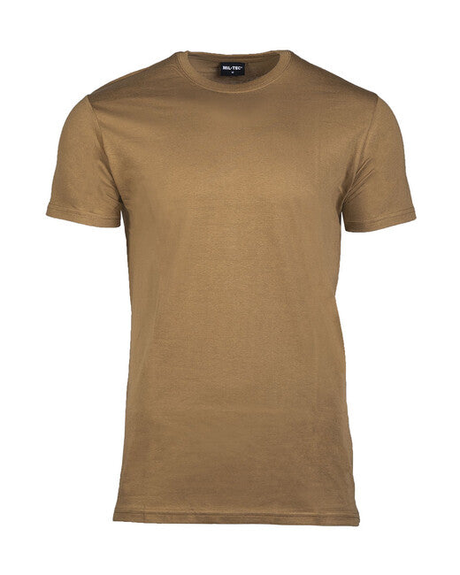 Mil-Tec T-Shirt Short Sleeve US Style, Coyote