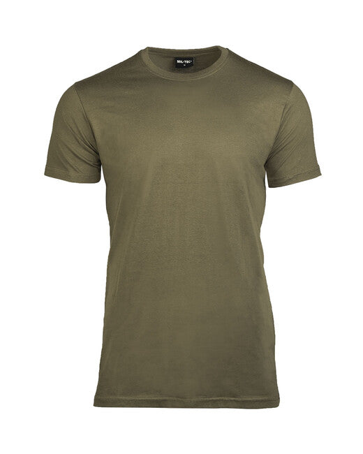 Mil-Tec T-Shirt Short Sleeve US Style, Sage Green